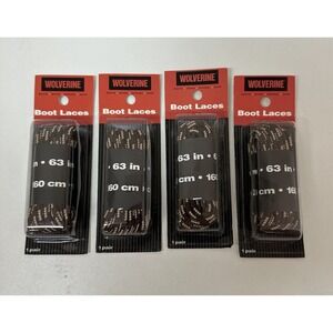 Wolverine Unisex 63" Brown 8-9 Eye Work Boot Replacement Laces lot of 4